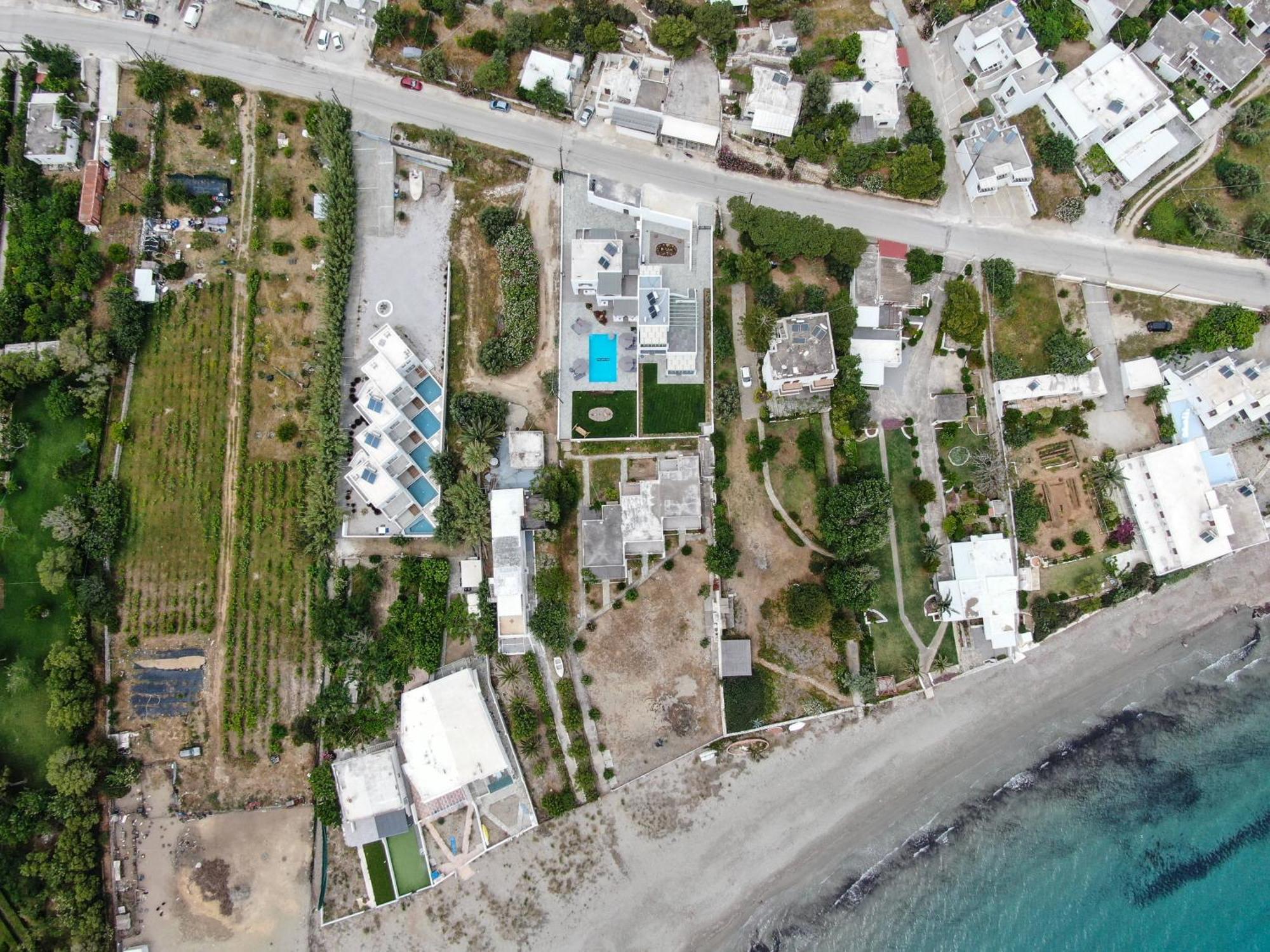Sea And Sun Villa Kalamitsa Kültér fotó